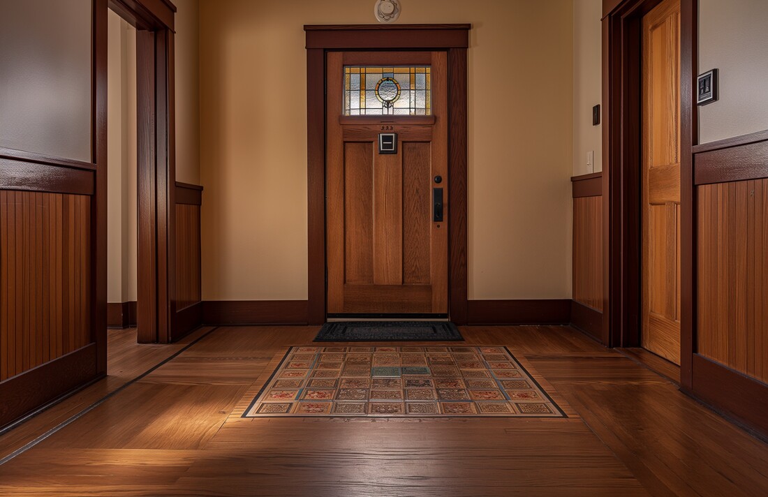 Piso laminado sem soleira na casa
